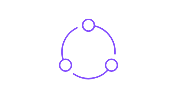 Icon of repeating circle