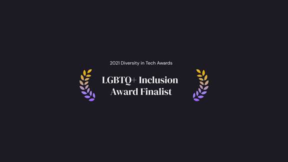 2021 Diversity in Tech Awards, LGBTQ+ Inclusion Award Finalist