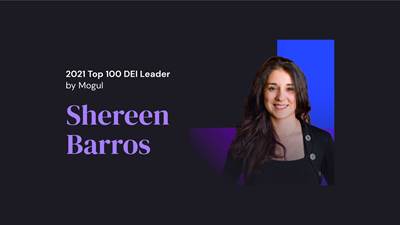 Kin + Carta IDEA program manager Shereen Barros recognized as 2021 Top 100 DEI Leader by Mogul