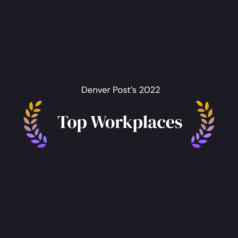 Design that reads: Denver Post's 2022 Top Workplaces