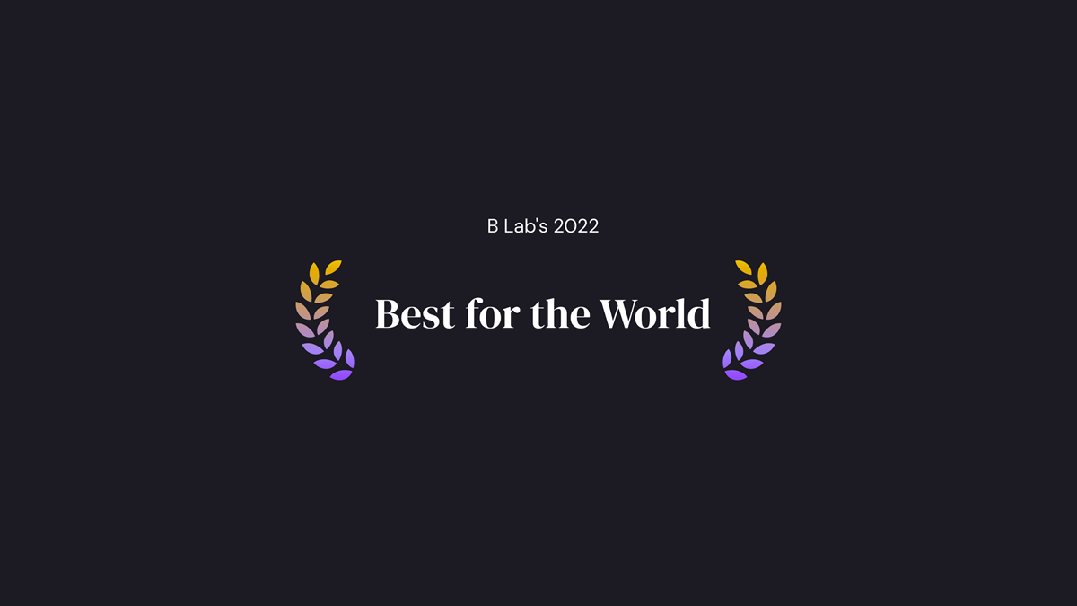 Best for the World award