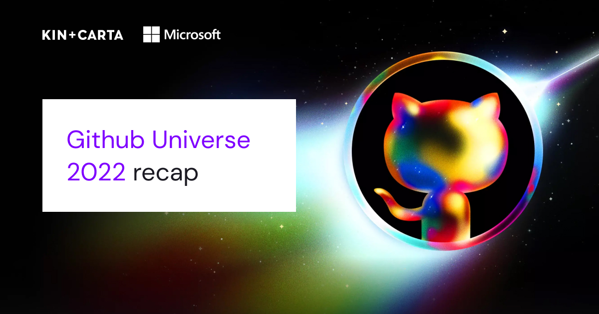 Github Universe Recap