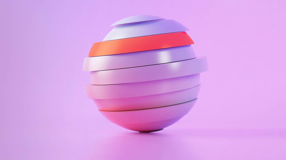 Rendering of 3D sphere