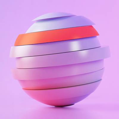 Rendering of 3D sphere