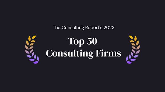 Kin and Carta named number 7 on The consulting report's Top 50 consulting firms