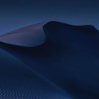 Dark sand dunes