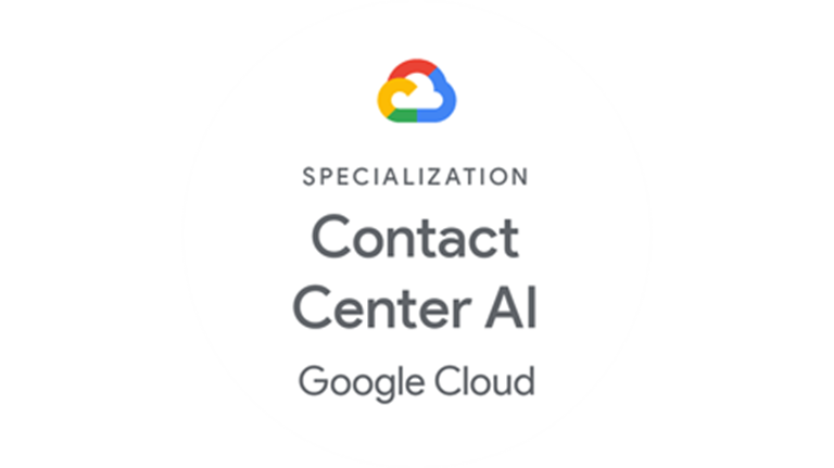 Google Could Contact Center AI Specialization badge