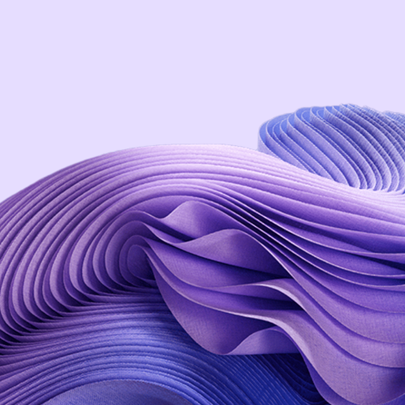 Purple waves graphic