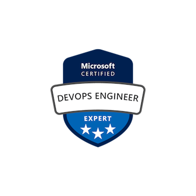 Microsoft Certified DevOps Engineer Expert badge