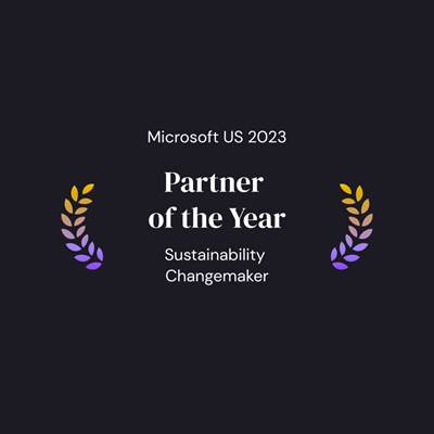 Microsoft Partner of the Year Sustainability